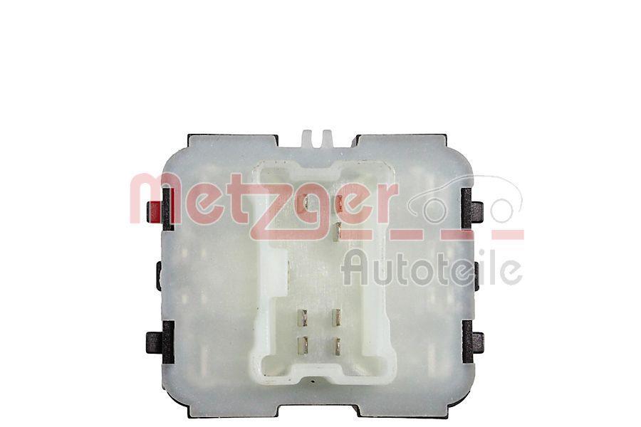 Interrupteur, lève-vitre (Bouton de lève-vitre) METZGER 0916952